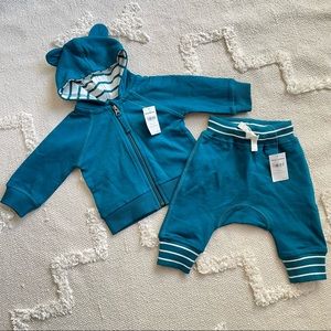 Hanna Andersson Hoodie & Pants Set